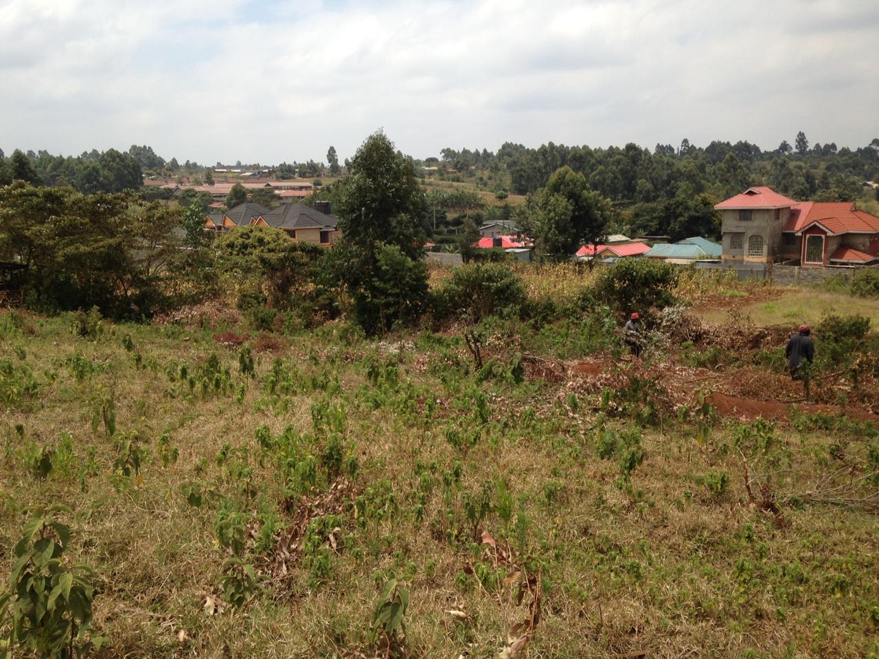 Prime 1/8 acre plot for sale in Kikuyu Kamangu