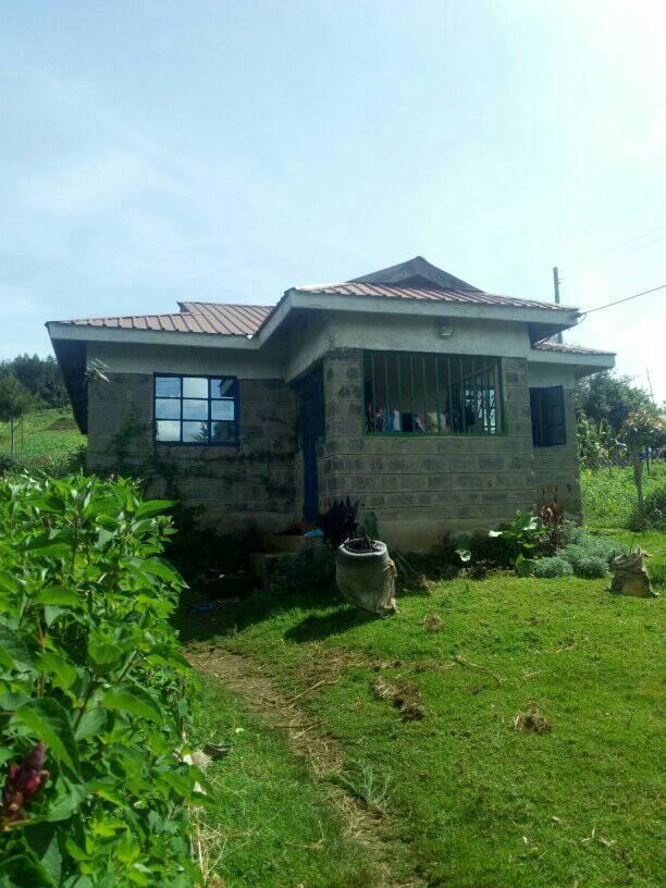 1/2 acre with a 2 bedroom house for sale in Nyandarua Ndunyu Njeru