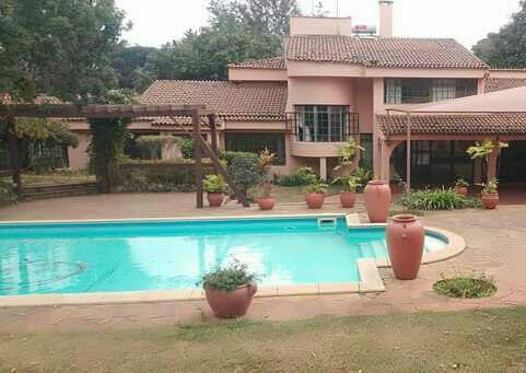 THIGIRI RIDGE NAIROBI 5 BEDROOM AMBASSADORIAL HOUSE FOR RENT