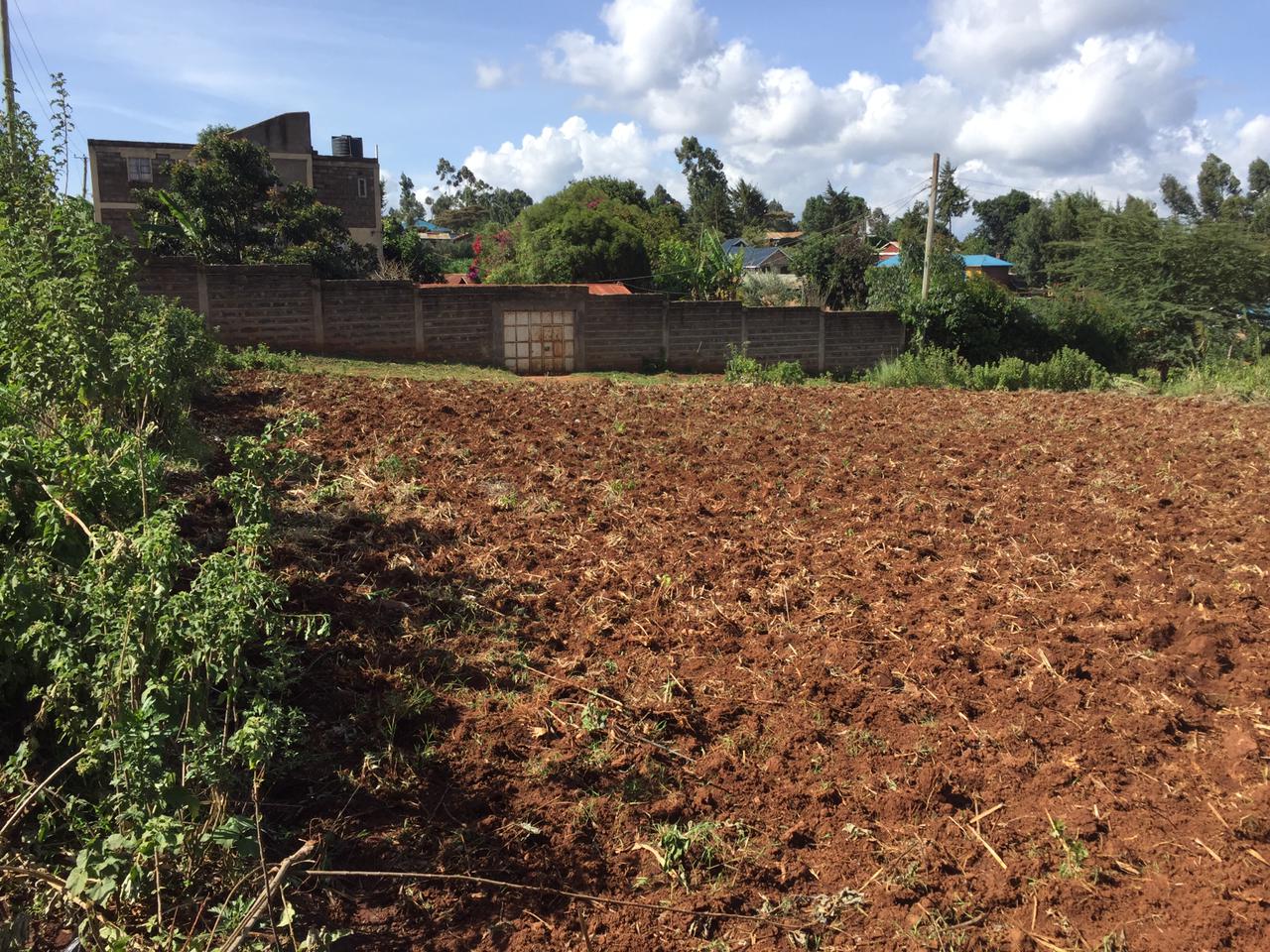 Commercial 1/4 Acre plot for sale in Thigio Ndeiya Limuru